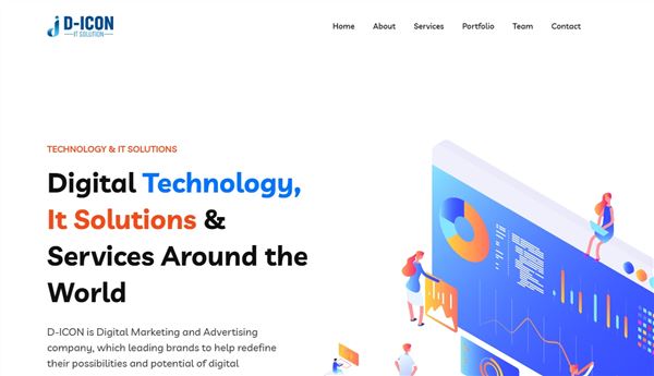 D-Icon IT Solution - Digital Marketing | Website Development | Graphics Design | Advertising Agency | Bulk SMS